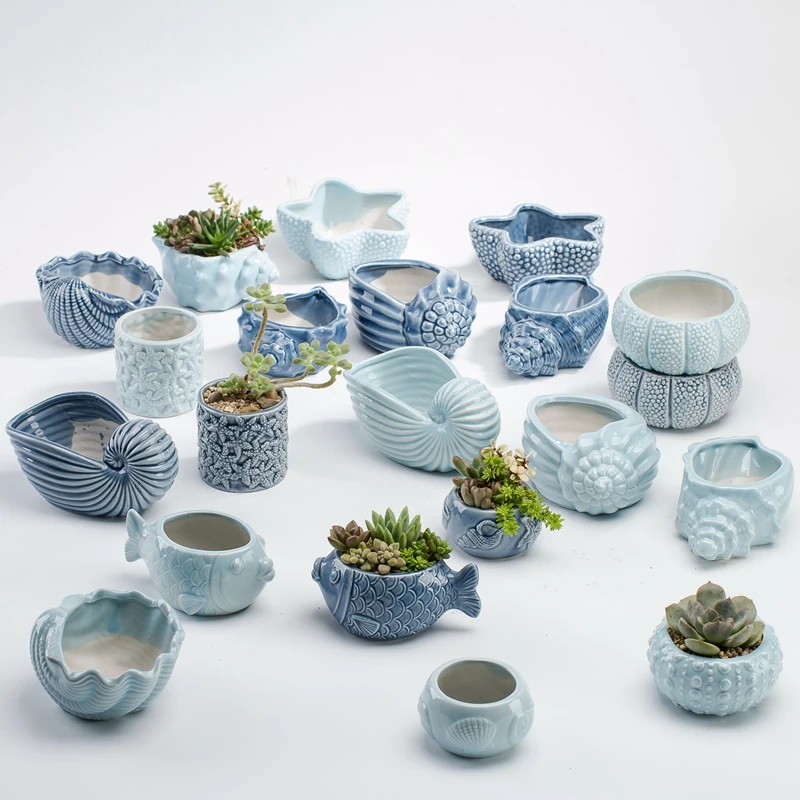 Bonsai Tree Zen Garden - Europese Stijl Leuke Vlezige Bloempot Pocelain