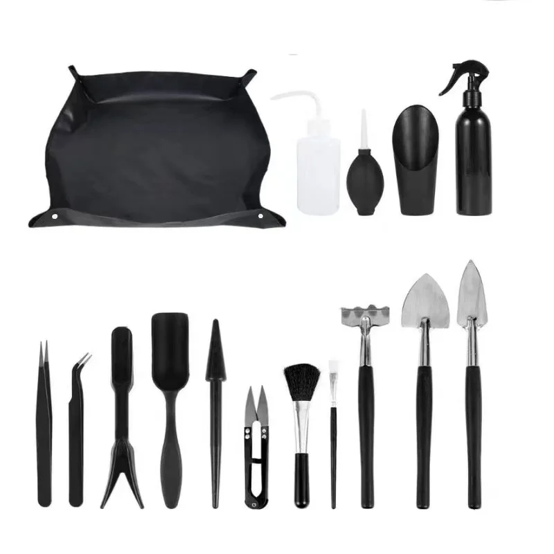 Bonsai Garden Indoor - 5/8/13/15/16 Stuks Tuinplanter Kit Vetplanten Gereedschap