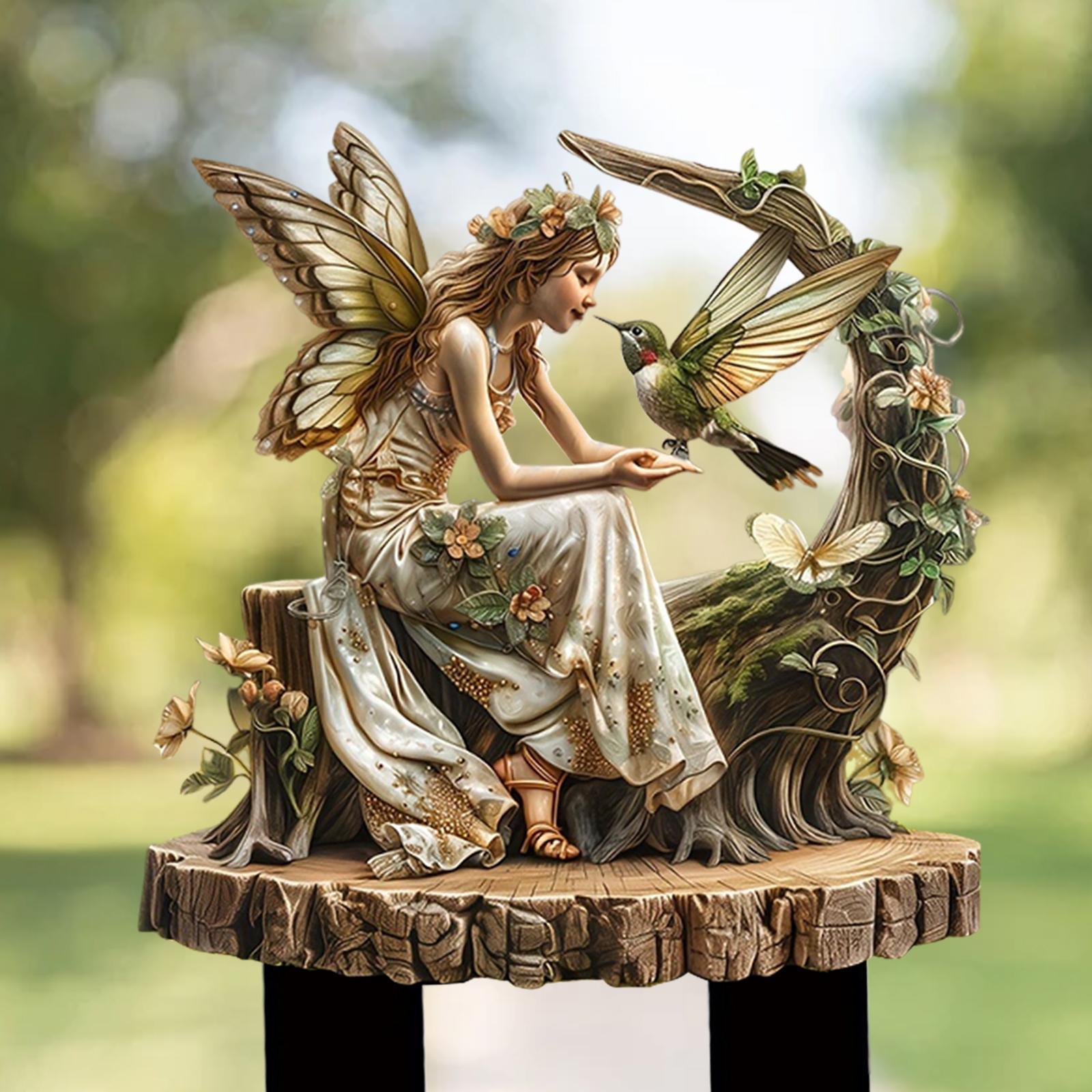 Bonsai Garden Accessories - Fairy Decoratieve Tuin Staak 2D Bloempot