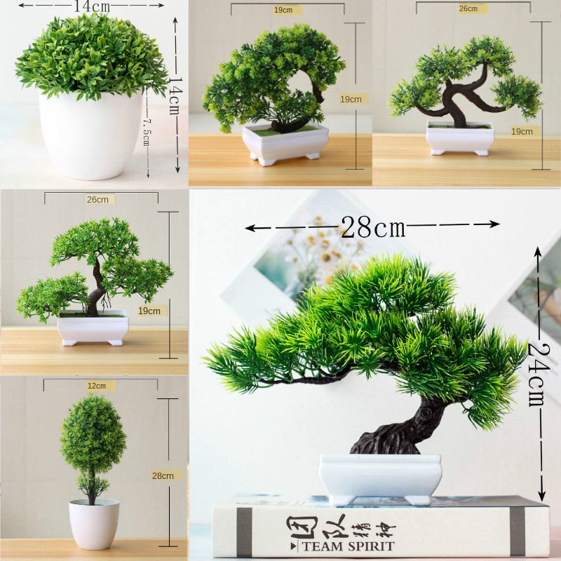 Bonsai Garden Sushi - Nieuwe Groene Kunstplanten Bonsai Kleine Boom