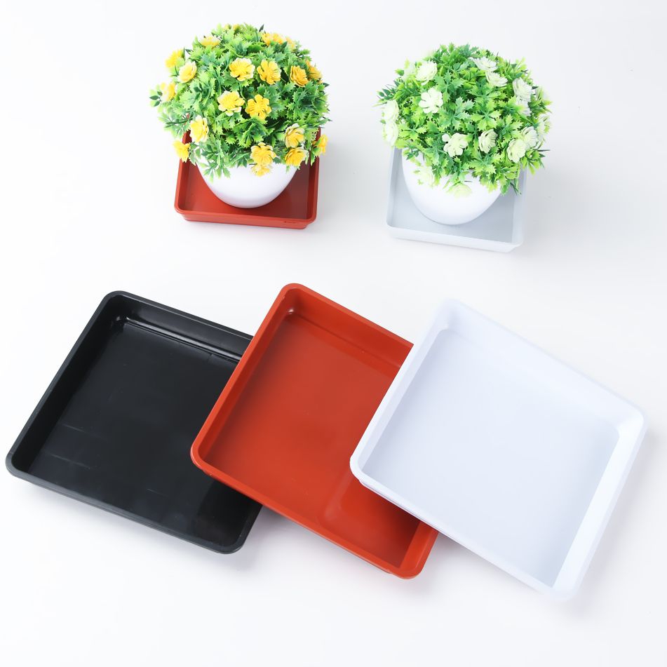 Drip Tray Saucer - Vierkante Vorm Plastic Schotels Plant Druppelbakjes