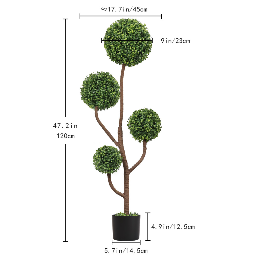 1,20 meter hoge kunstmatige bu - Bonsai Garden Indoor recensie en prijs