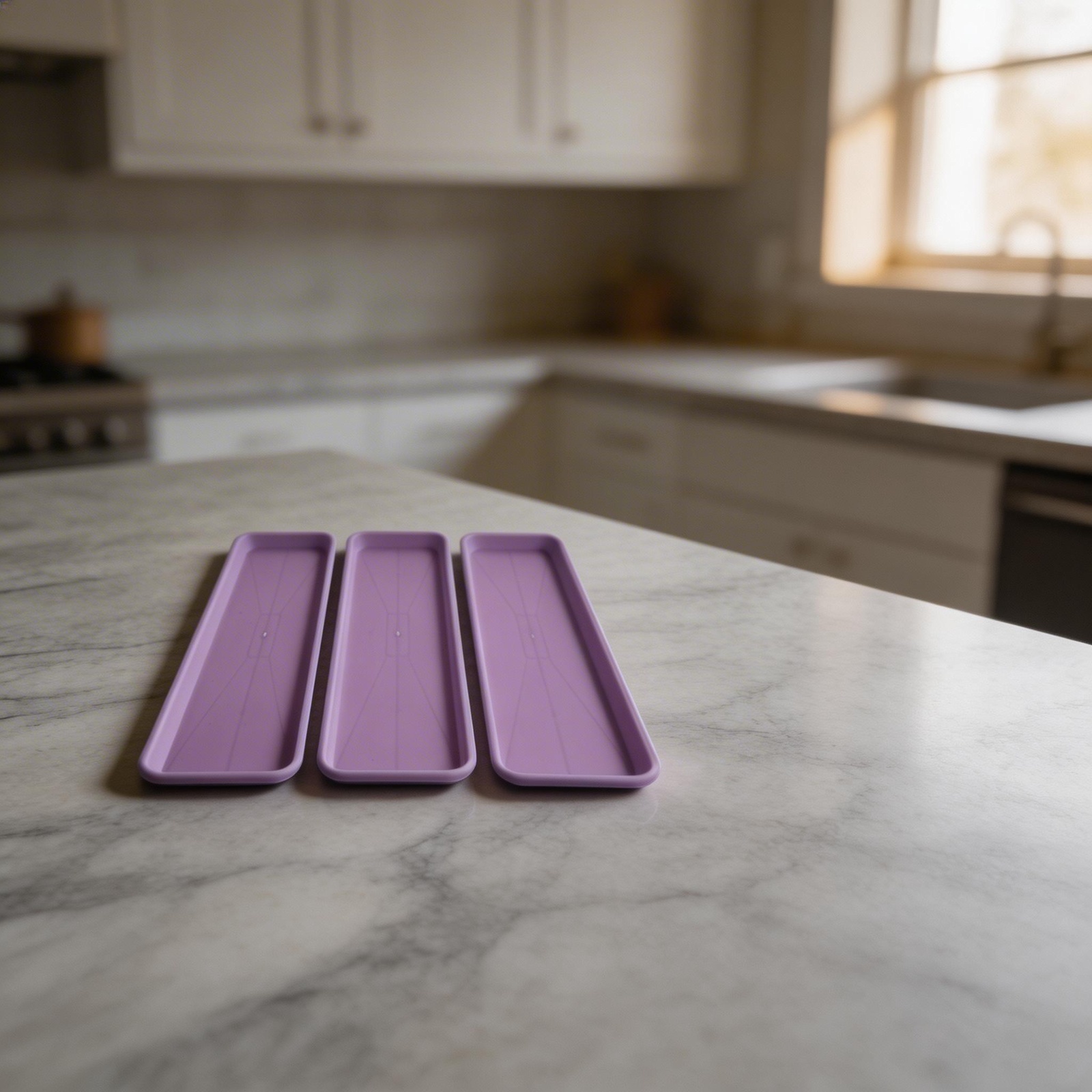 6-delige rechthoekige plastic  - Drip Tray Saucer recensie en prijs
