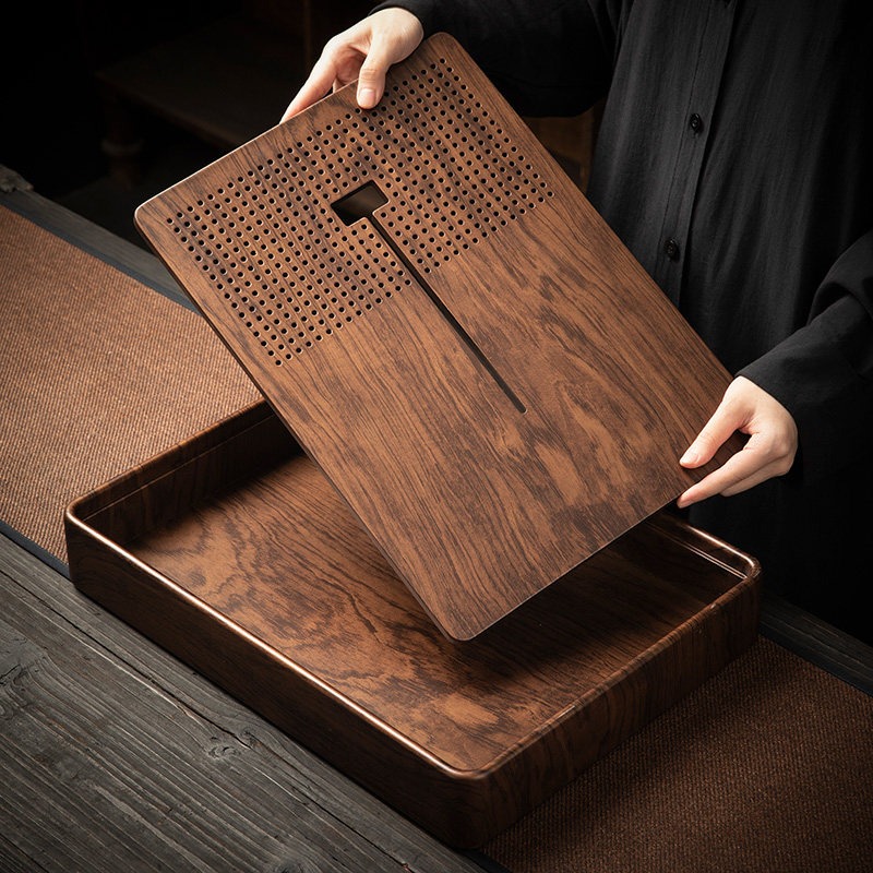 Rechthoekig bamboe theeblad me - Drip Tray Saucer recensie en prijs
