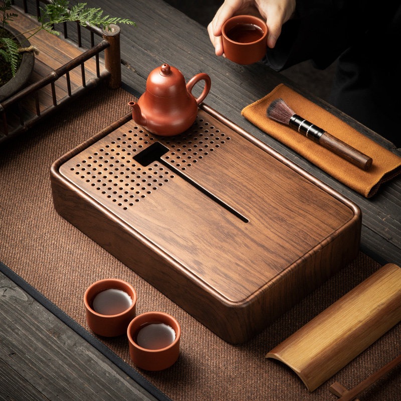 Rechthoekig bamboe theeblad me - Drip Tray Saucer recensie en prijs