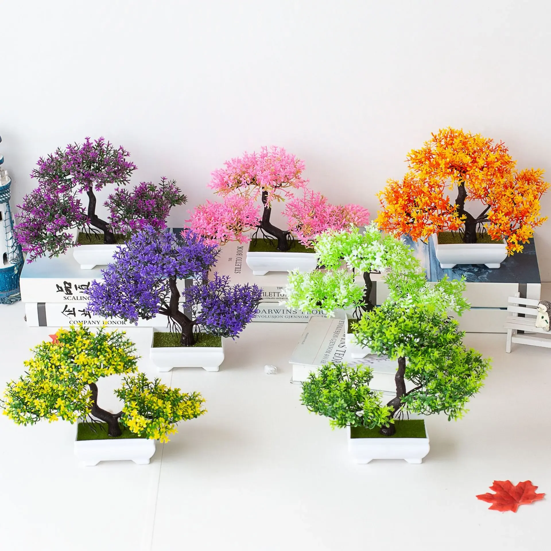 Kunstplant Bonsai Plastic Klei - Bonsai Garden Sushi recensie en prijs