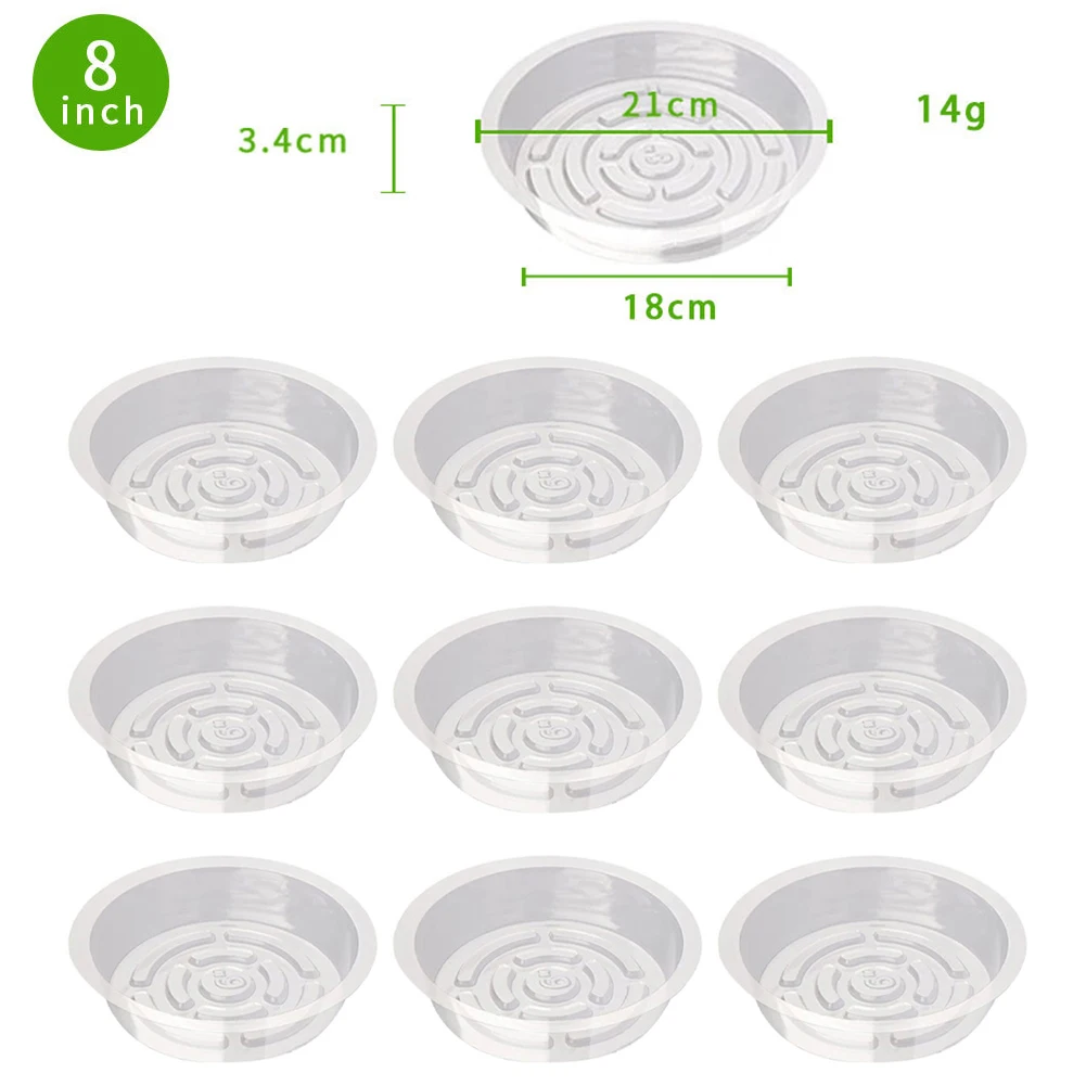 10/24 Stuks Plastic Plant Scho - Drip Tray Saucer recensie en prijs