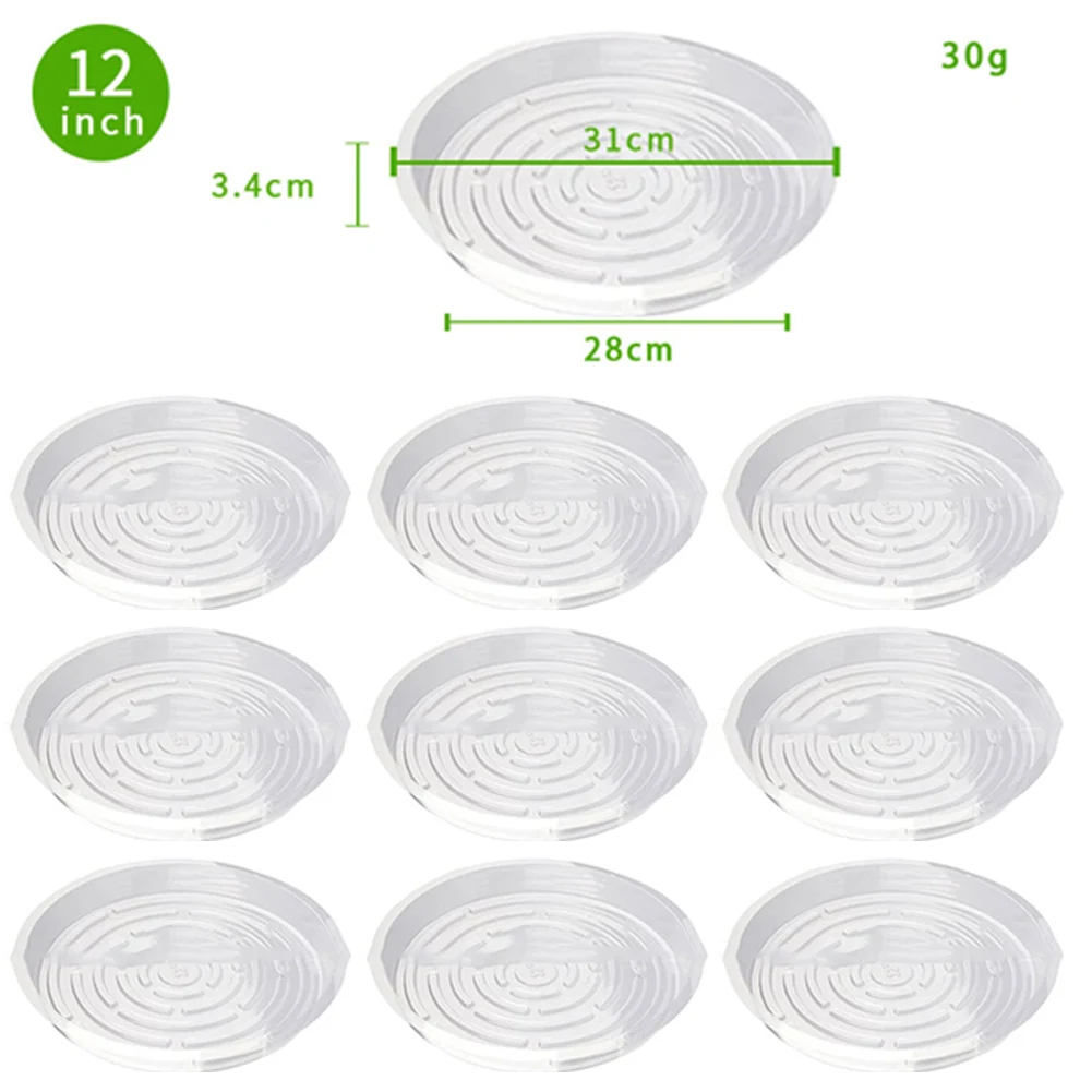 10/24 Stuks Plastic Plant Scho - Drip Tray Saucer recensie en prijs