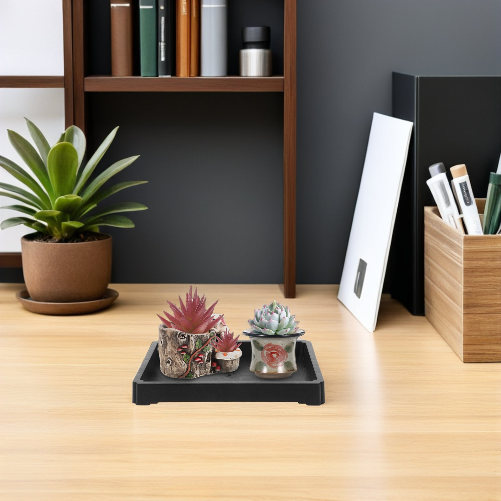 5 stuks rechthoekige plantenpo - Drip Tray Saucer recensie en prijs