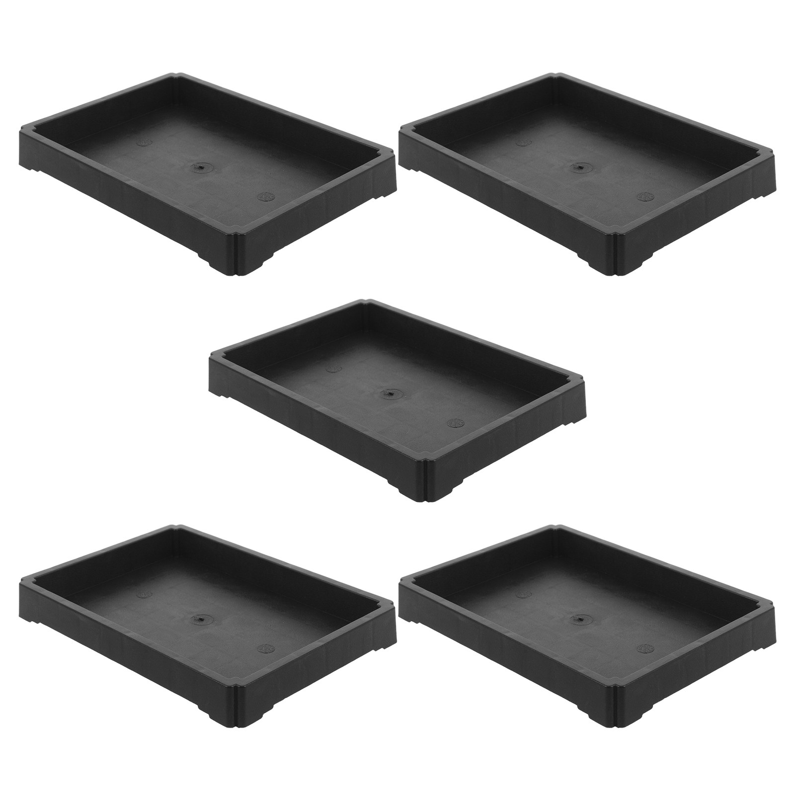 5 stuks rechthoekige plantenpo - Drip Tray Saucer recensie en prijs