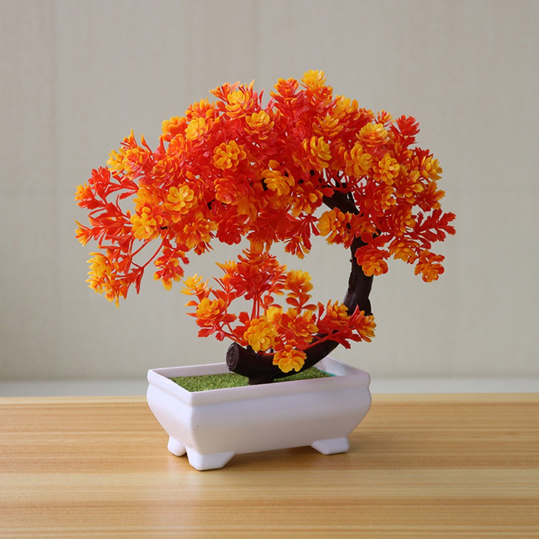 Plastieken bonsai-ornament in  - Bonsai Garden Indoor recensie en prijs