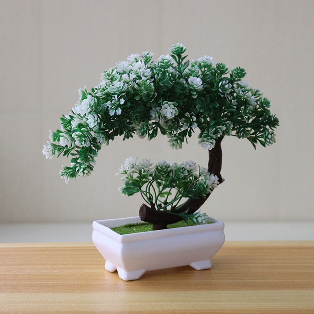 Plastieken bonsai-ornament in  - Bonsai Garden Indoor recensie en prijs