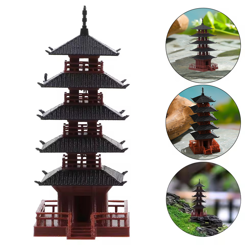 🛒 1Pc Mini Pagode Standbeeld C - Bonsai Garden Zen recensie en prijs