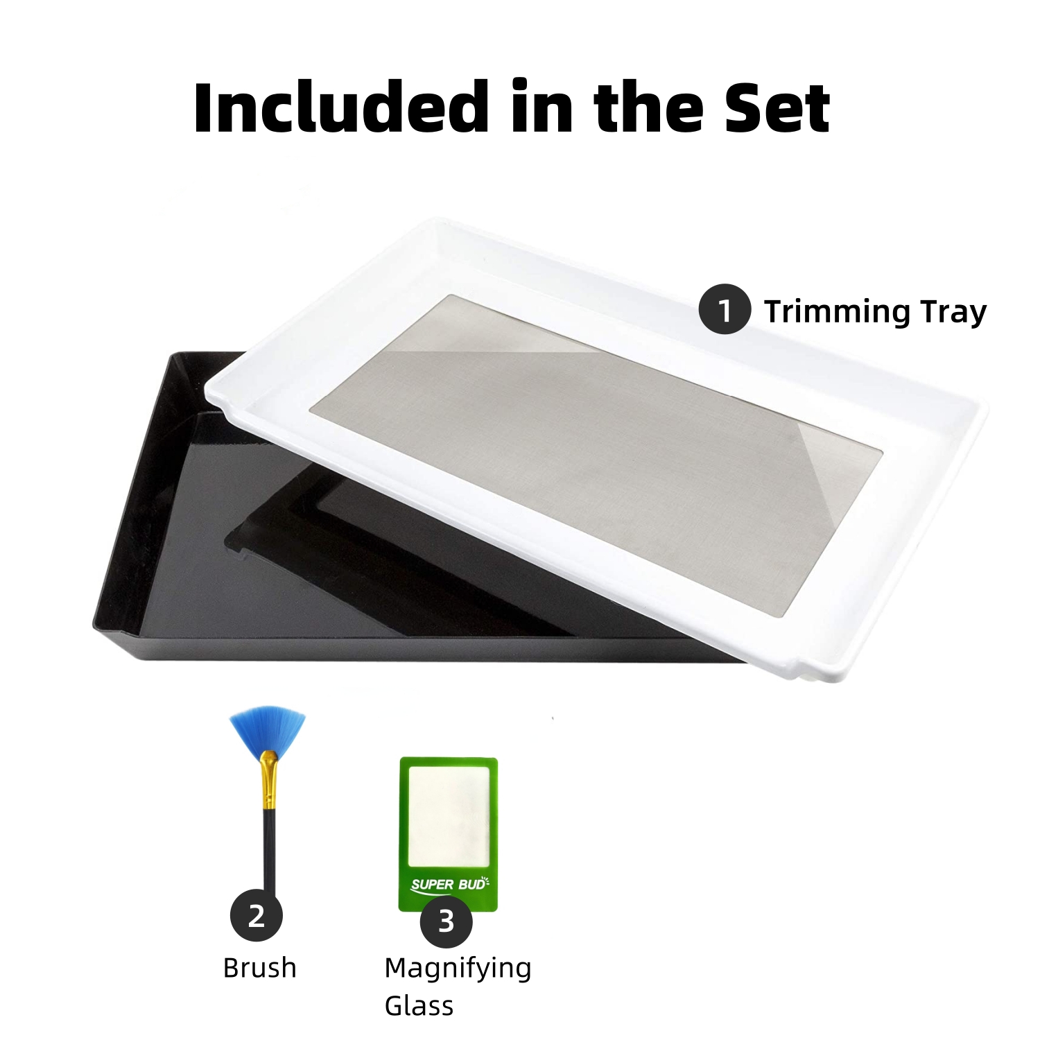 2-in-1 trimbak oogst trimbak s - Bud Scissors Fine recensie en prijs