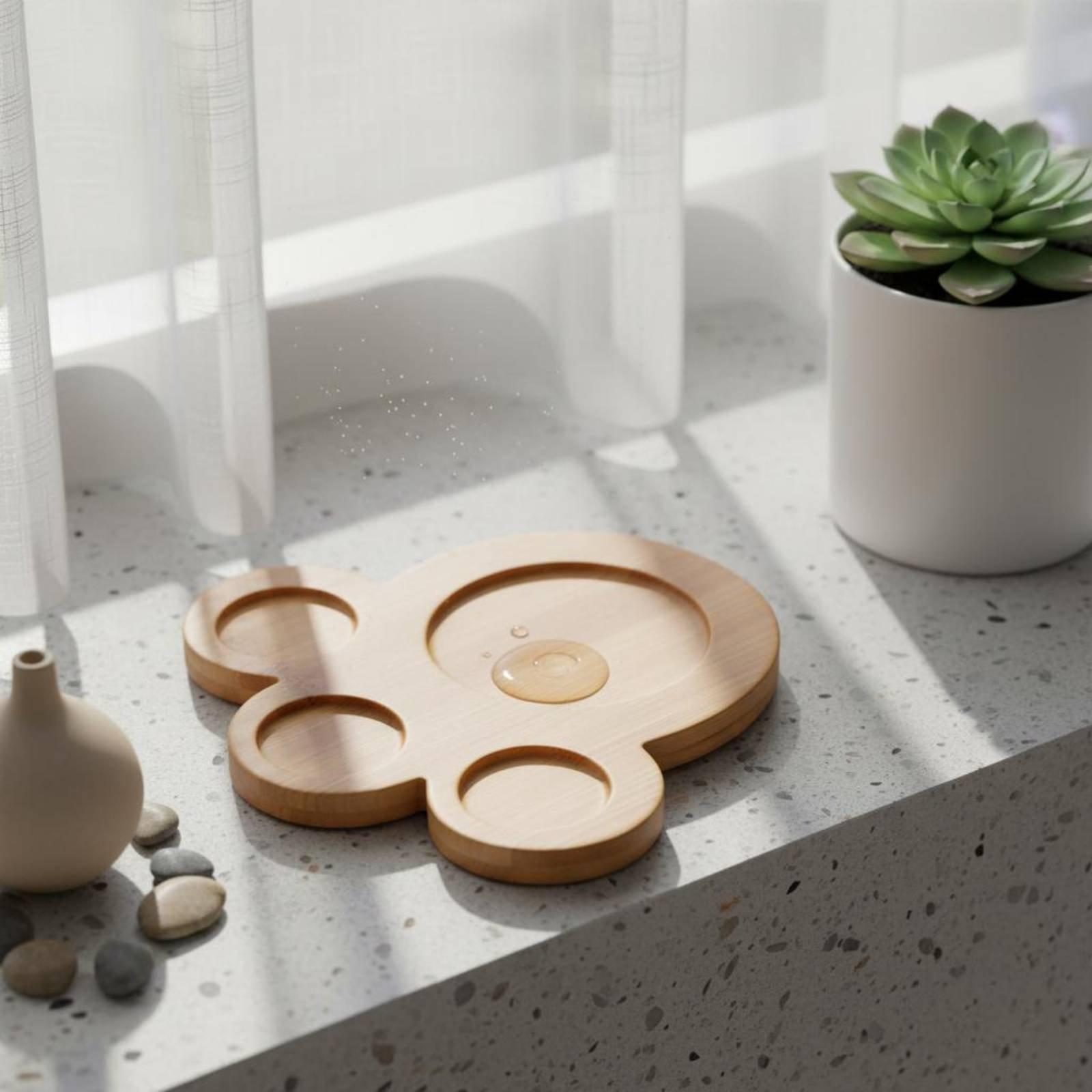 Industriële bamboe plantenbak  - Drip Tray Saucer recensie en prijs